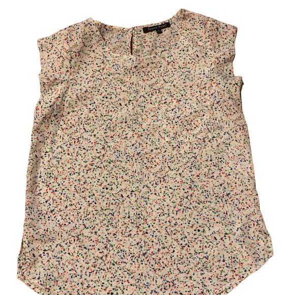 Sweet Rain Splattered Paint blouse - Picture 2 of 2